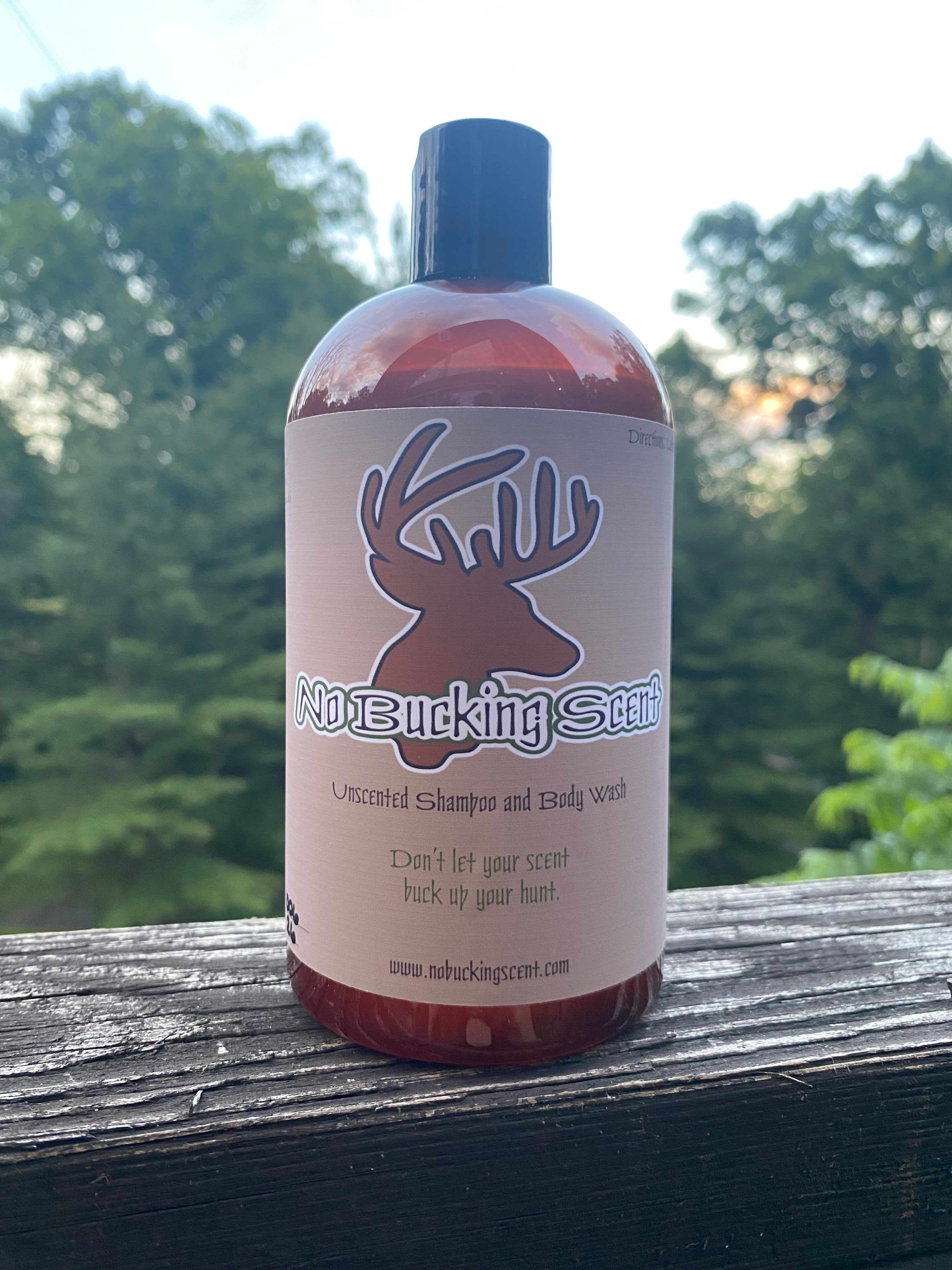 Hunters Unscented Shampoo & Body Wash